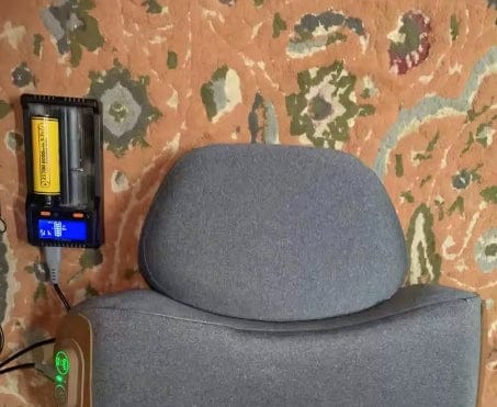 Customer photo review of ZenRelief™ Neck Traction & Decompression Pillow Massager