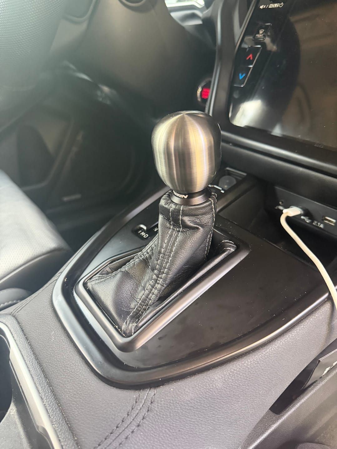 Customer photo review of Shift Knobs for CVT 2022-2026 WRX, Legacy, Outback, XT, Wilderness