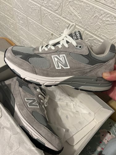 Customer photo review of New Balance 993 Made In USA 'Grey'