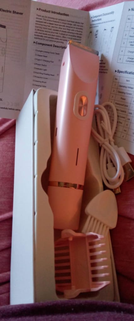 Customer photo review of Solania™ Rasuradora 2 en 1 Rostro y Cuerpo