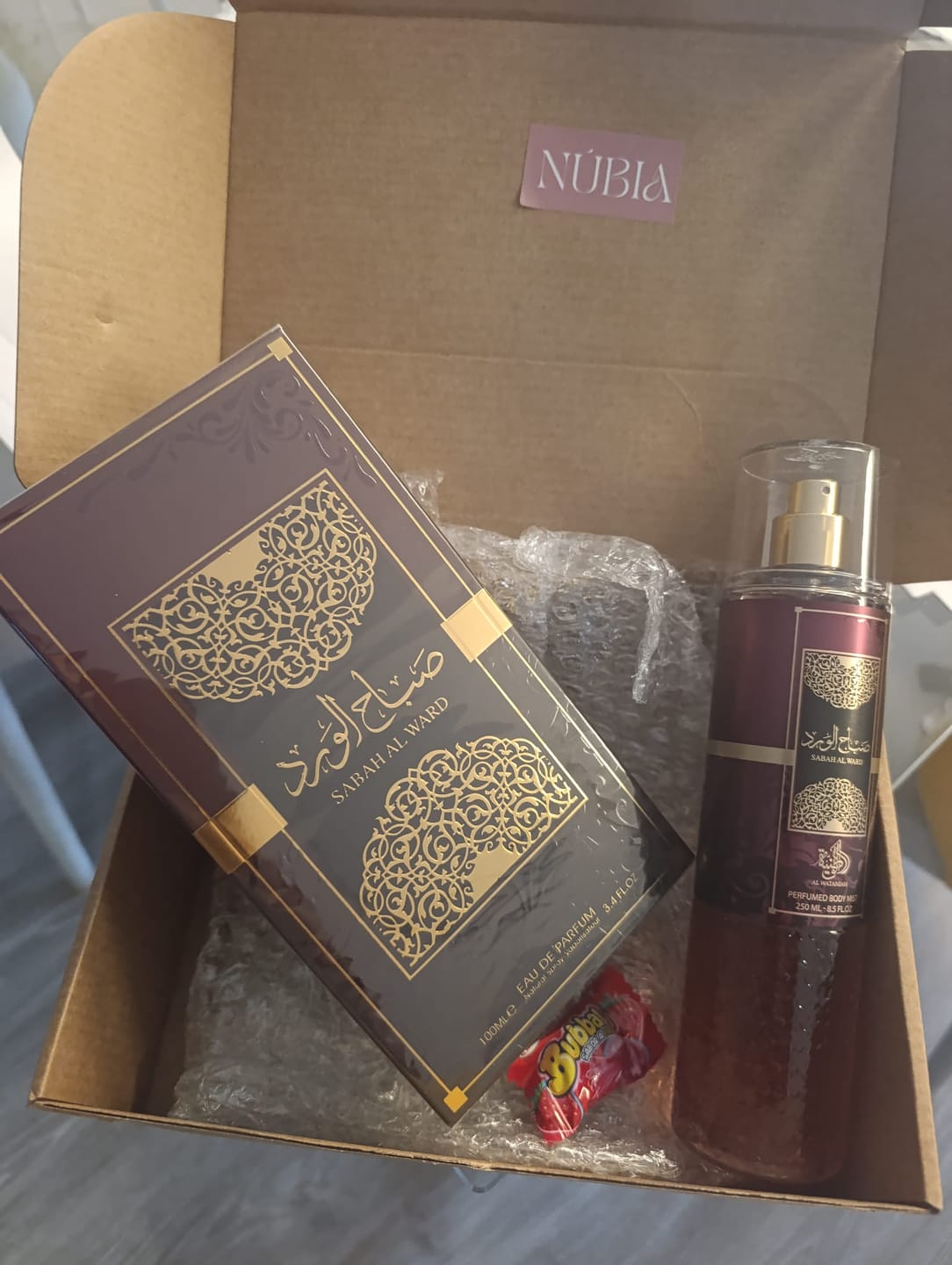 Customer photo review of PERFUME SABAH AL WARD AL WATANIAH - 100ML