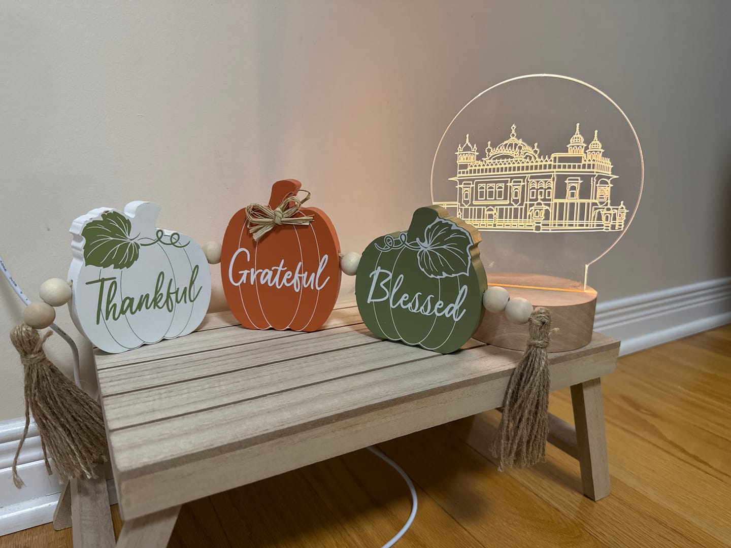 Customer photo review of Golden Temple Lamp