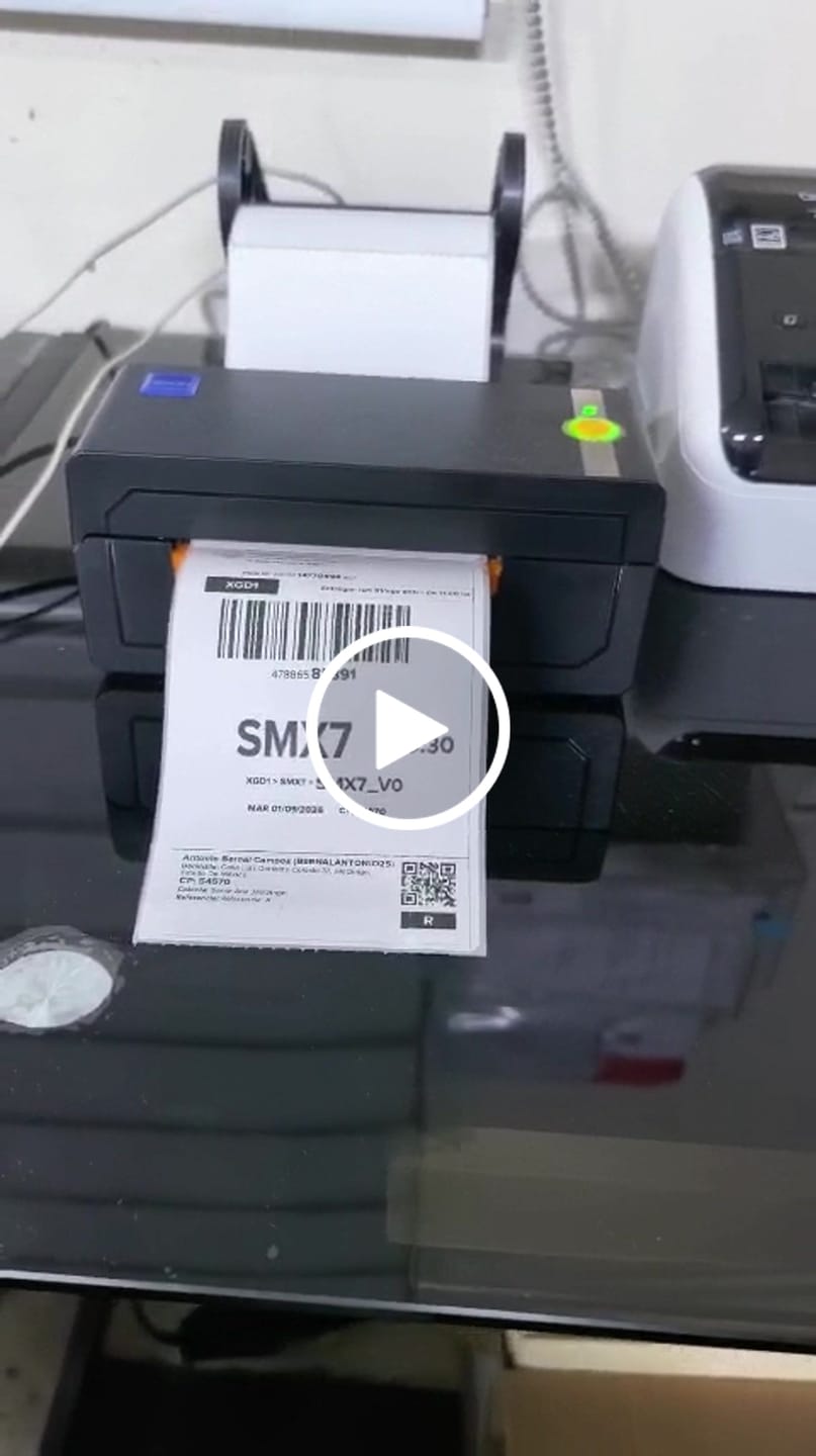Customer video review of Zendio® Impresora Térmica de Etiquetas Z-474BT