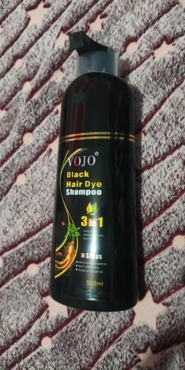 Customer photo review of Shampoo Tinte Cubre Canas 500ml