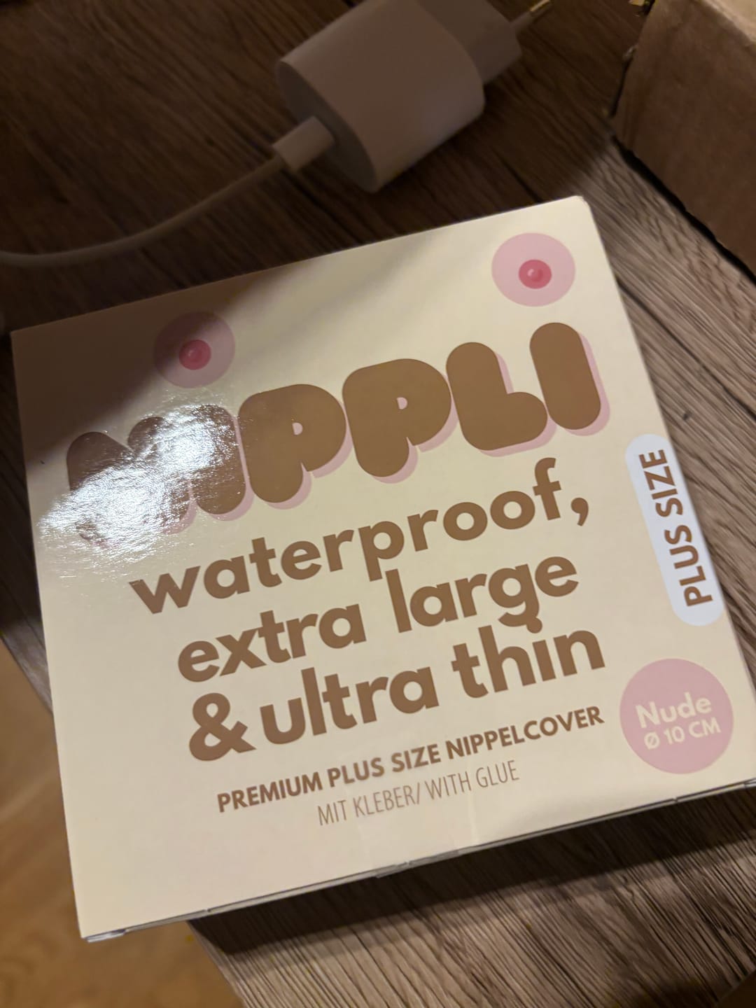 Customer photo review of Doppel Pack Plus Size Nippelcover COLOR NUDE (2 Paar) 4 St.
