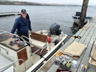 Customer photo review of RPS Seat Cushion - Boston Whaler Montauk, Outrage, Newport And Others