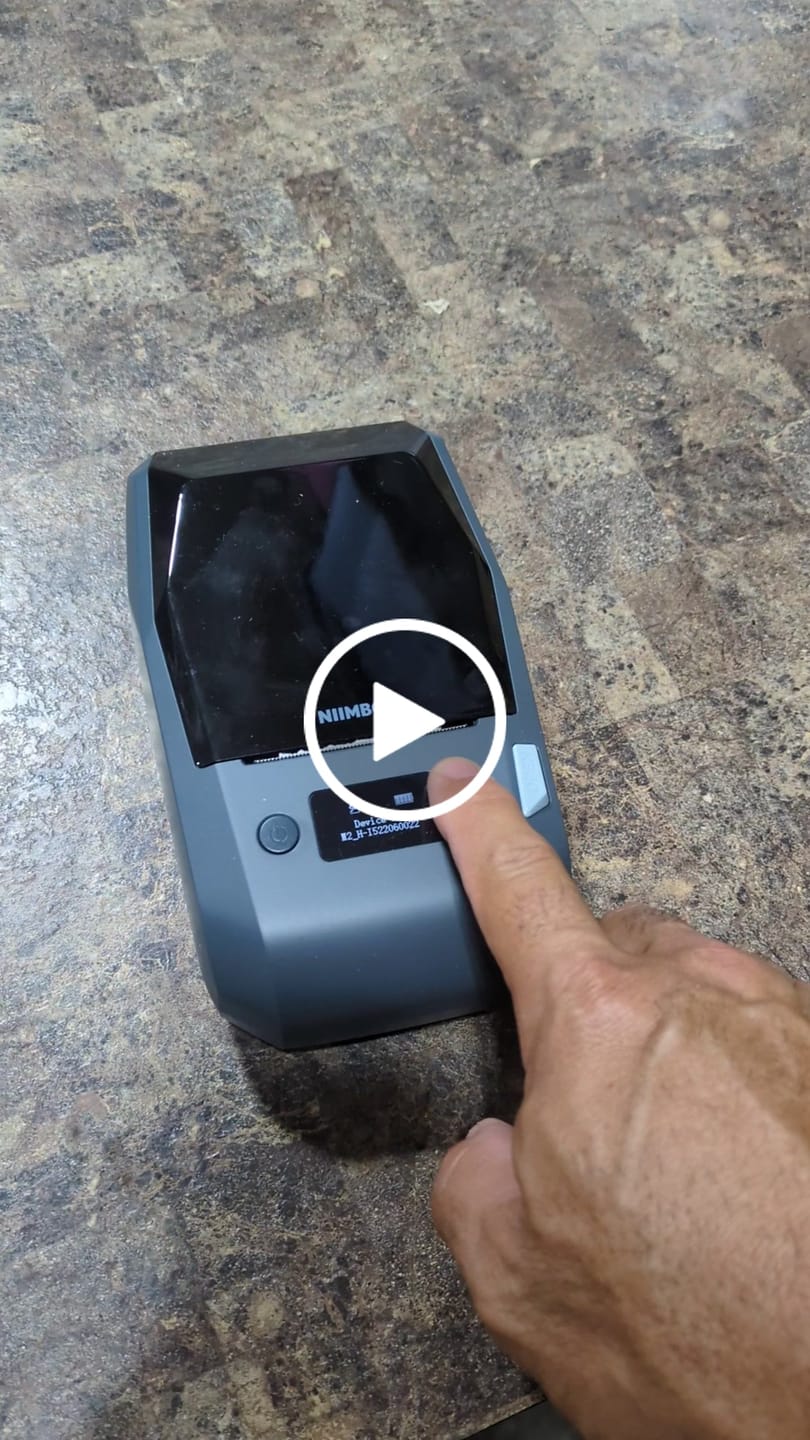 Customer video review of NIIMBOT M2 2-Inch Label Maker for Vial Bottle Labels, Lab Storage & Sample Organization