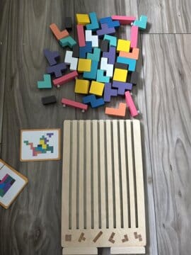 Customer photo review of Tétris en Bois Montessori – Le jeu malin qui développe l’esprit des enfants