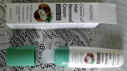 Customer photo review of CocoBare™ Hair Removal Cream