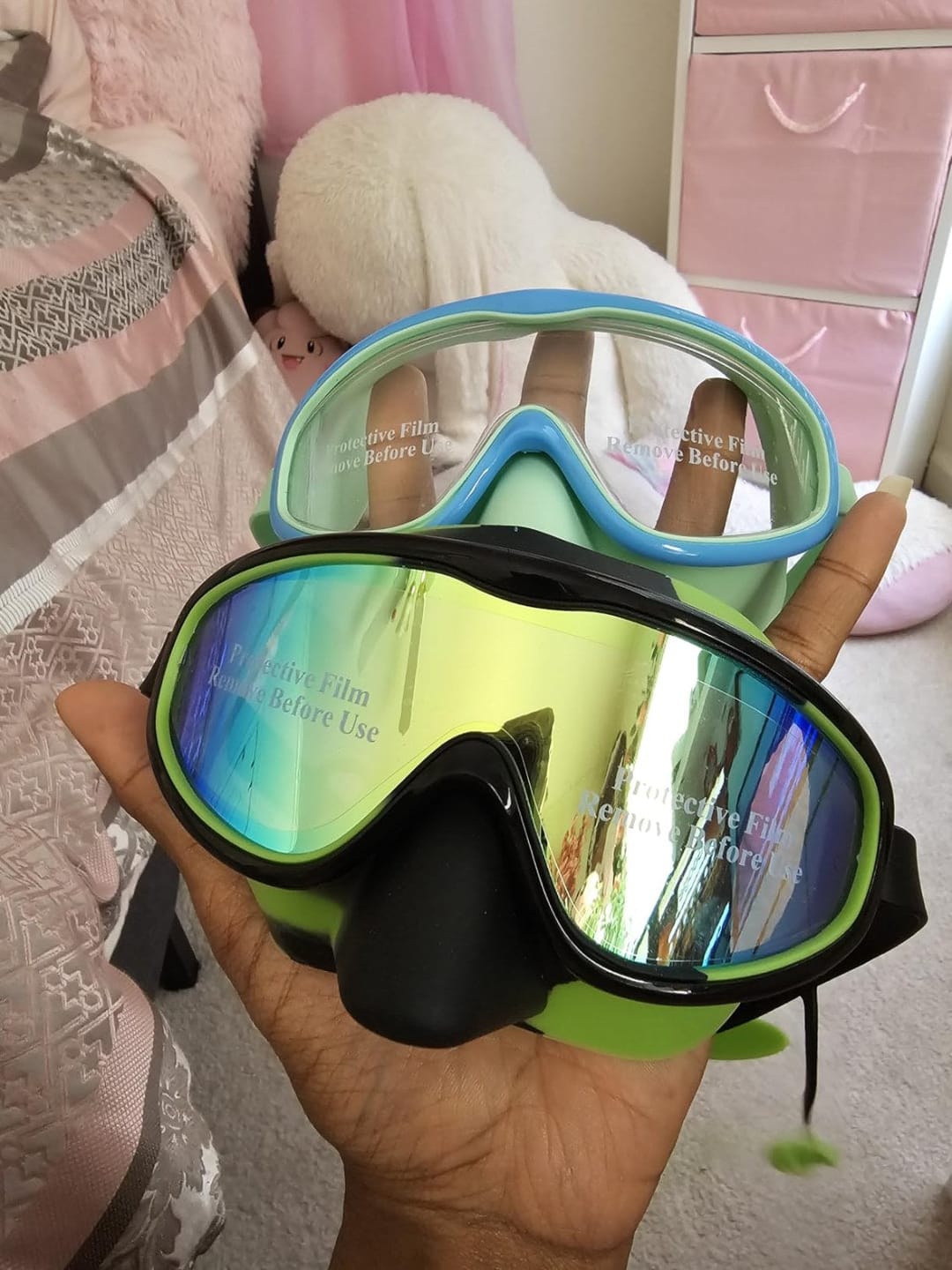 Customer photo review of SpetterPret Kinder Taucherbrille | Leckdicht Anti-Beschlag Komfortpassform
