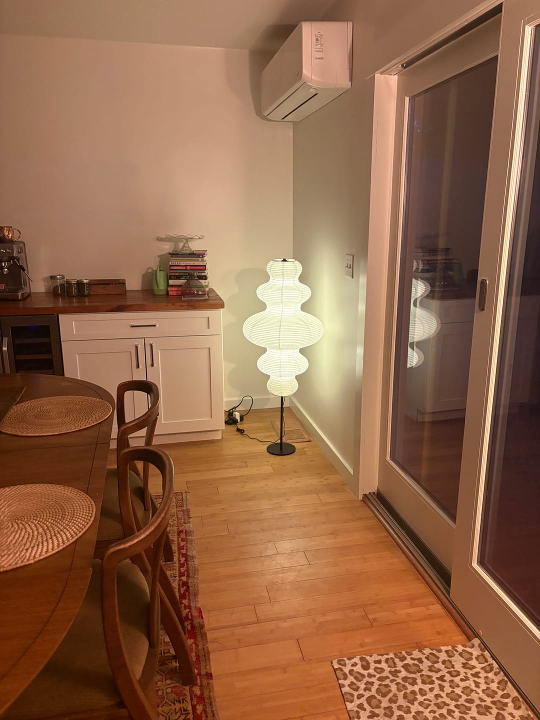 Customer photo review of Zephyr Paper Floor Lamp