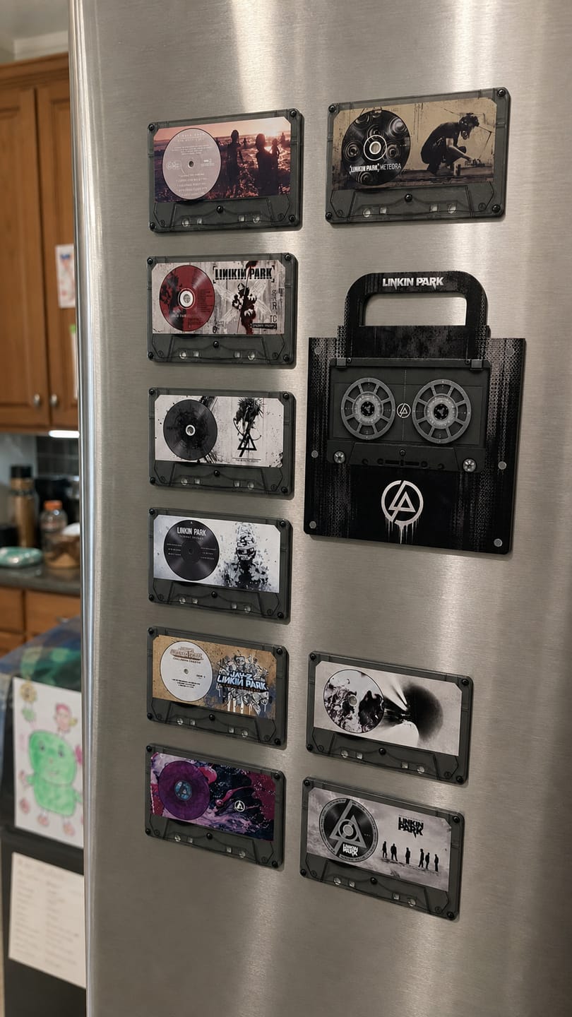 Customer photo review of Linkique NFC Fridge Magnet