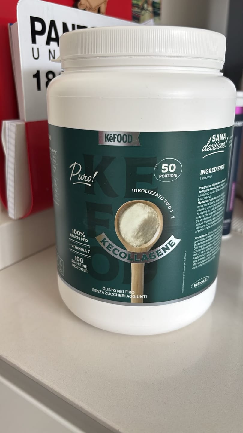 Customer photo review of COLLAGENE GRASS FED CON VIT C 500G