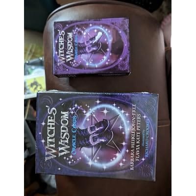 Customer photo review of Witches' Wisdom Oracle