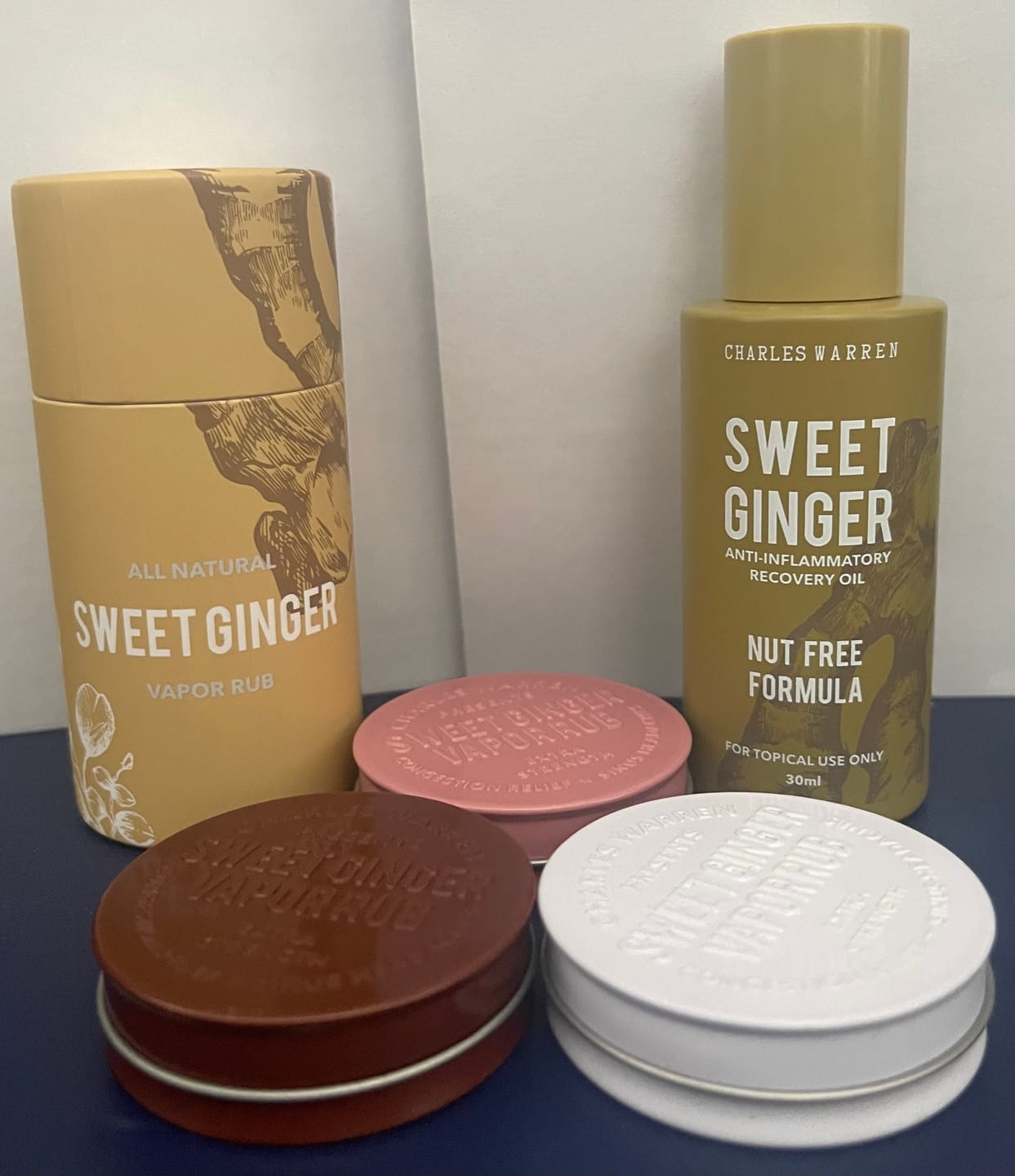Customer photo review of [Nut-Free] Sweet Ginger Dry Oil for Sensitive Skin