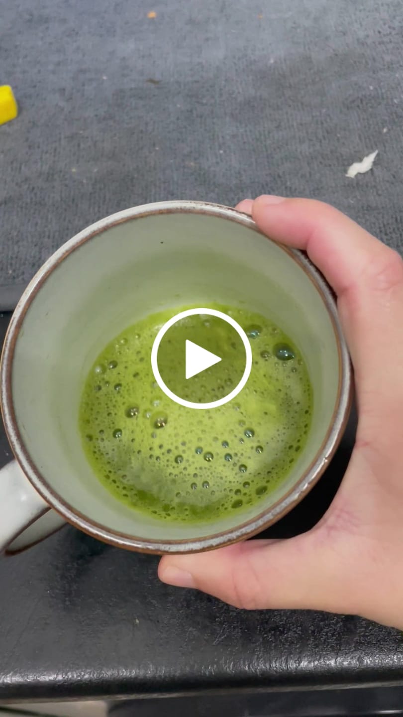 Customer video review of Té Matcha Original
