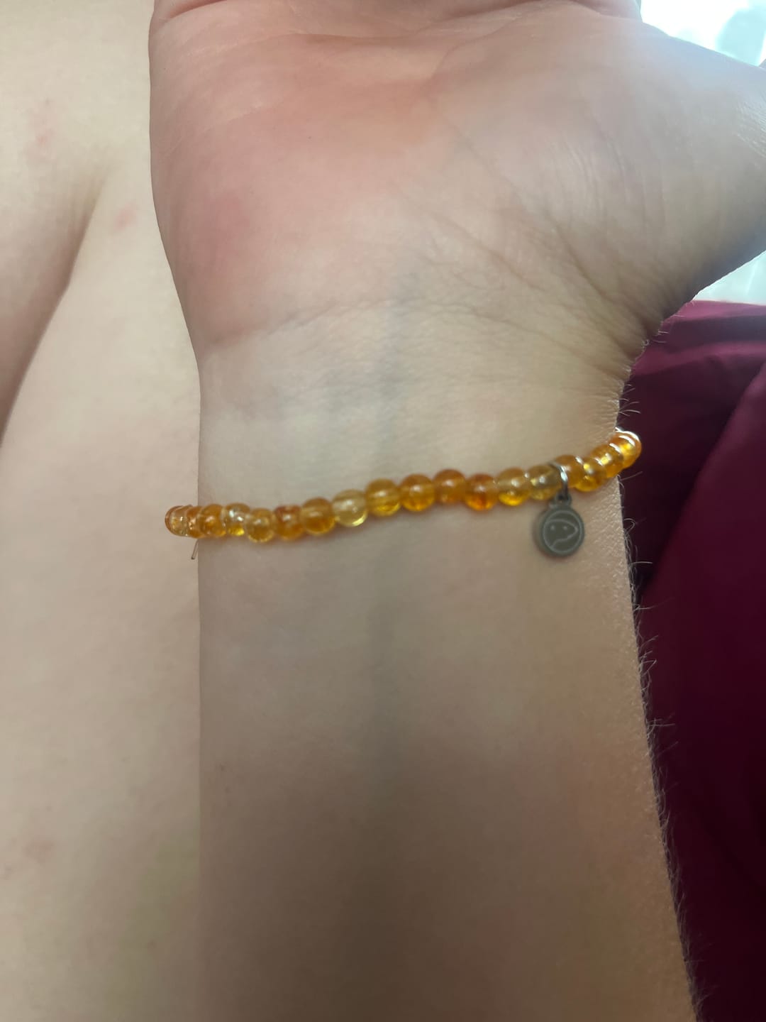 Customer photo review of Citrine Bracelet Mini