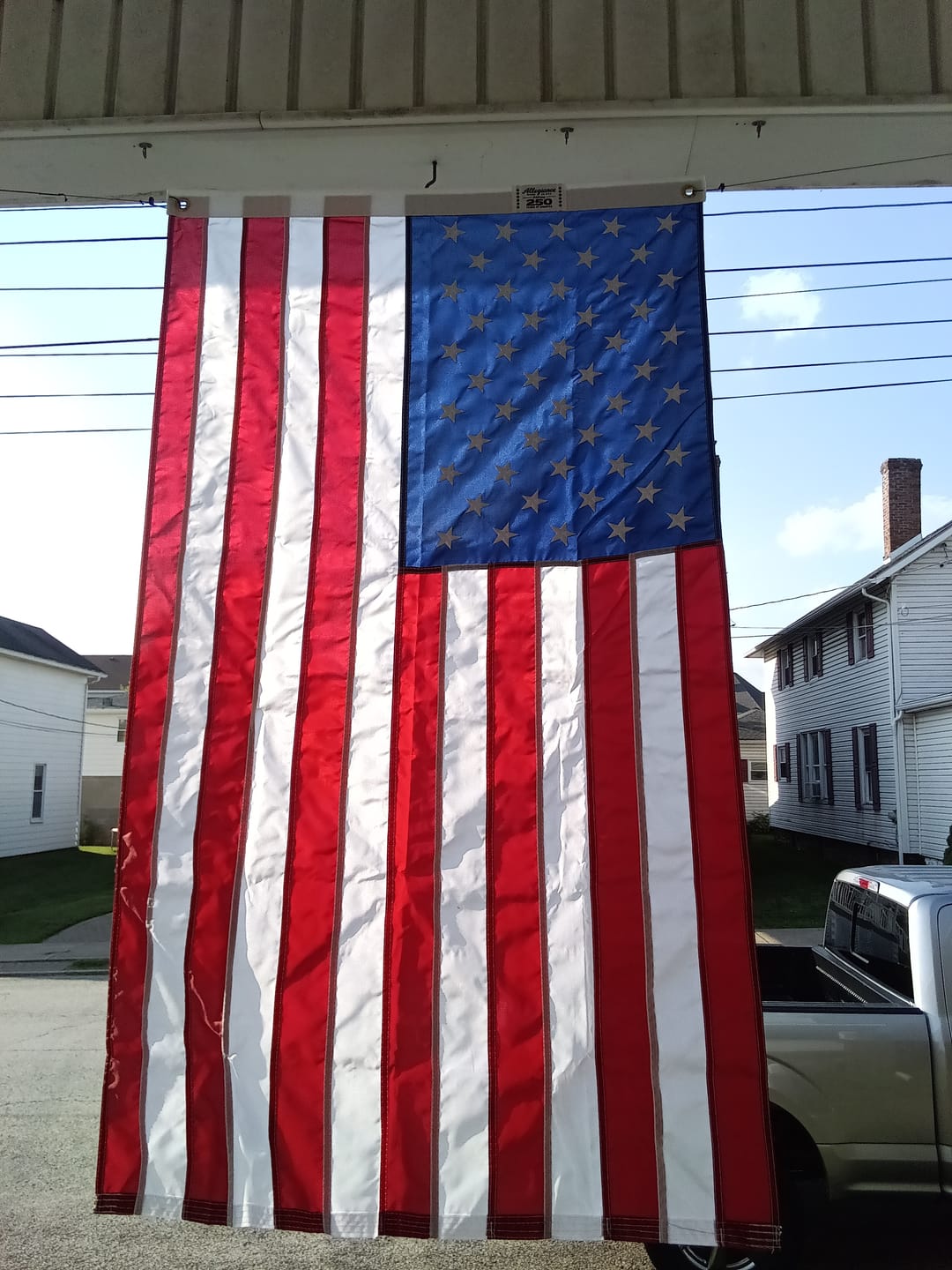Customer photo review of 3' x 5' American Flag