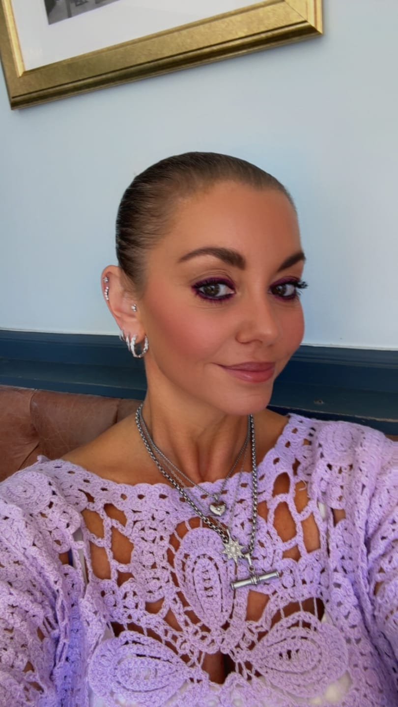 Customer photo review of STARBURST Necklace
