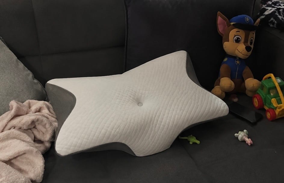 Customer photo review of Almohada cervical ergonómica