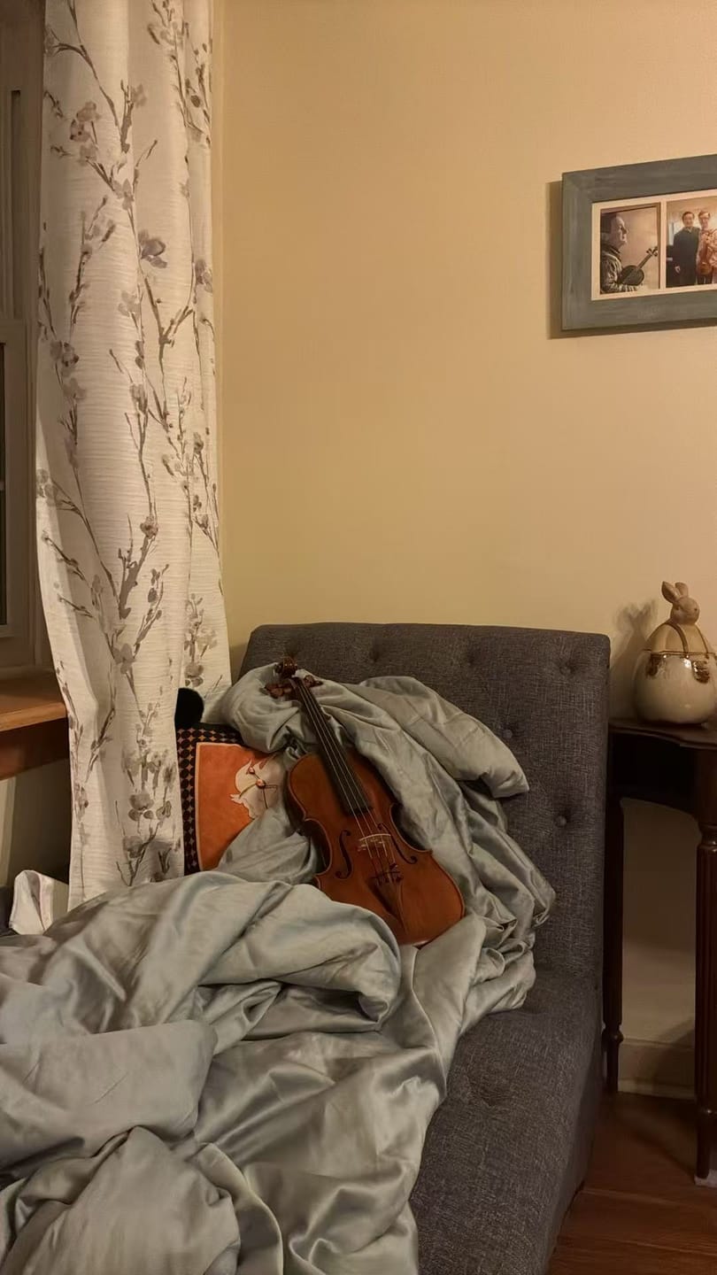 Customer photo review of Washable Mulberry Silk Quilt (Lightweight)