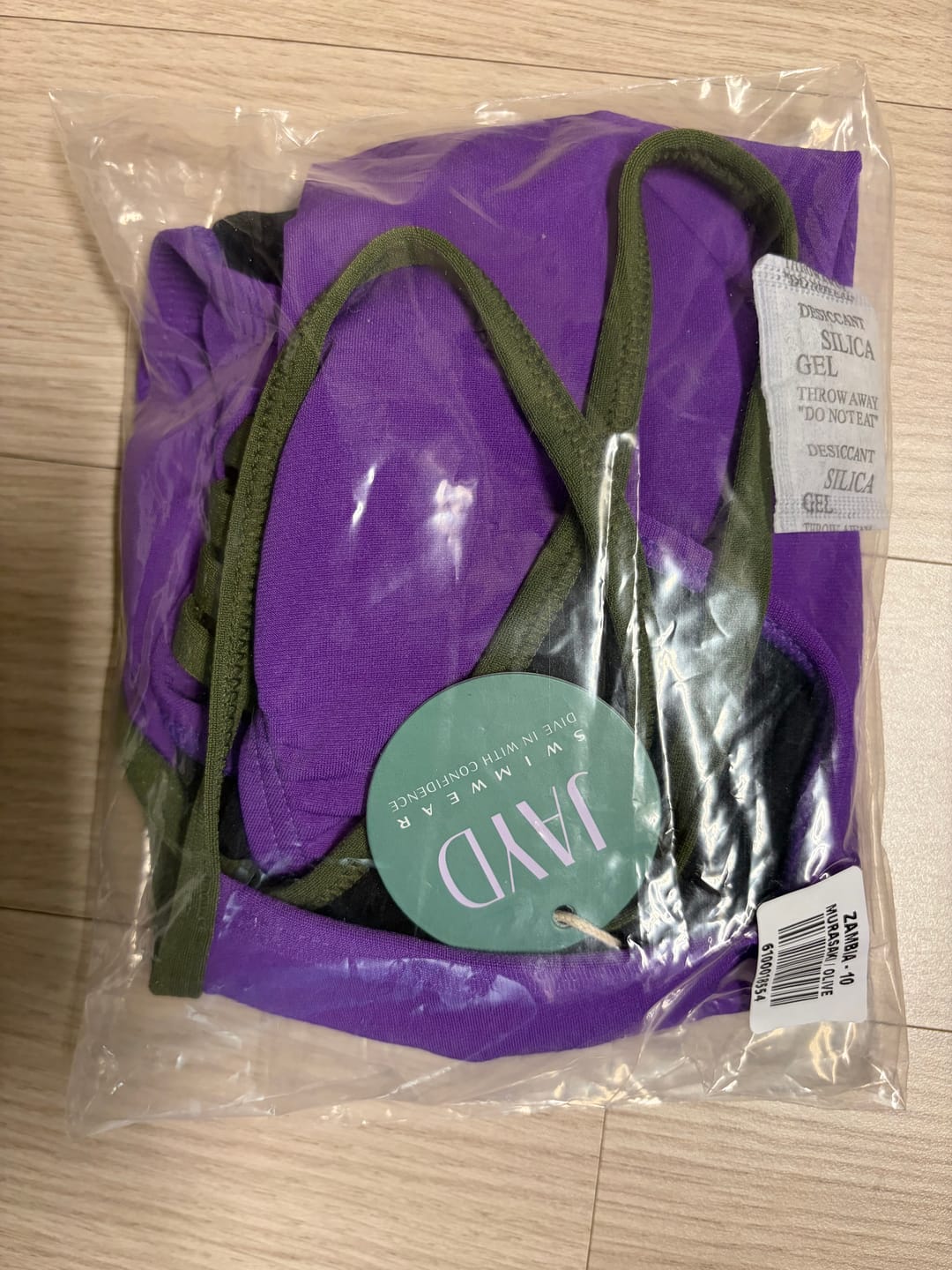 Customer photo review of ZAMBIA ONE PIECE - Murasaki|Olive