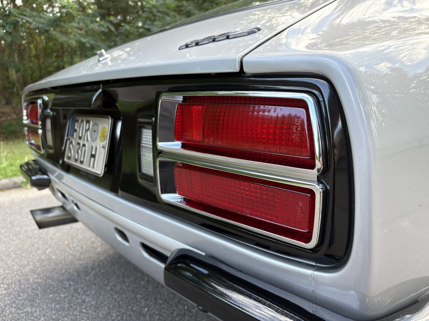 Customer photo review of Datsun 260Z / 280Z Billet Aluminum Tail Light Bezels