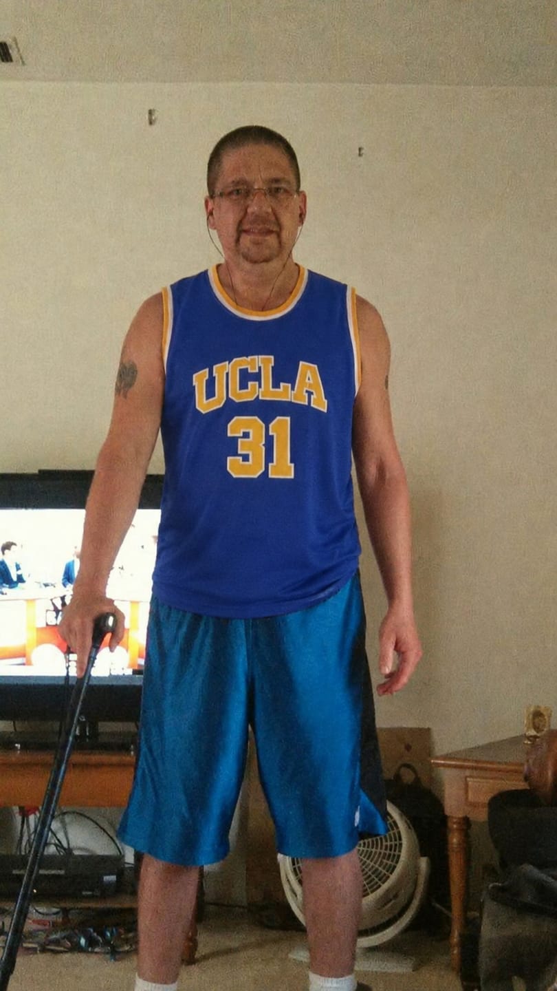 Customer photo review of Reggie Miller UCLA Basketball Jersey College
