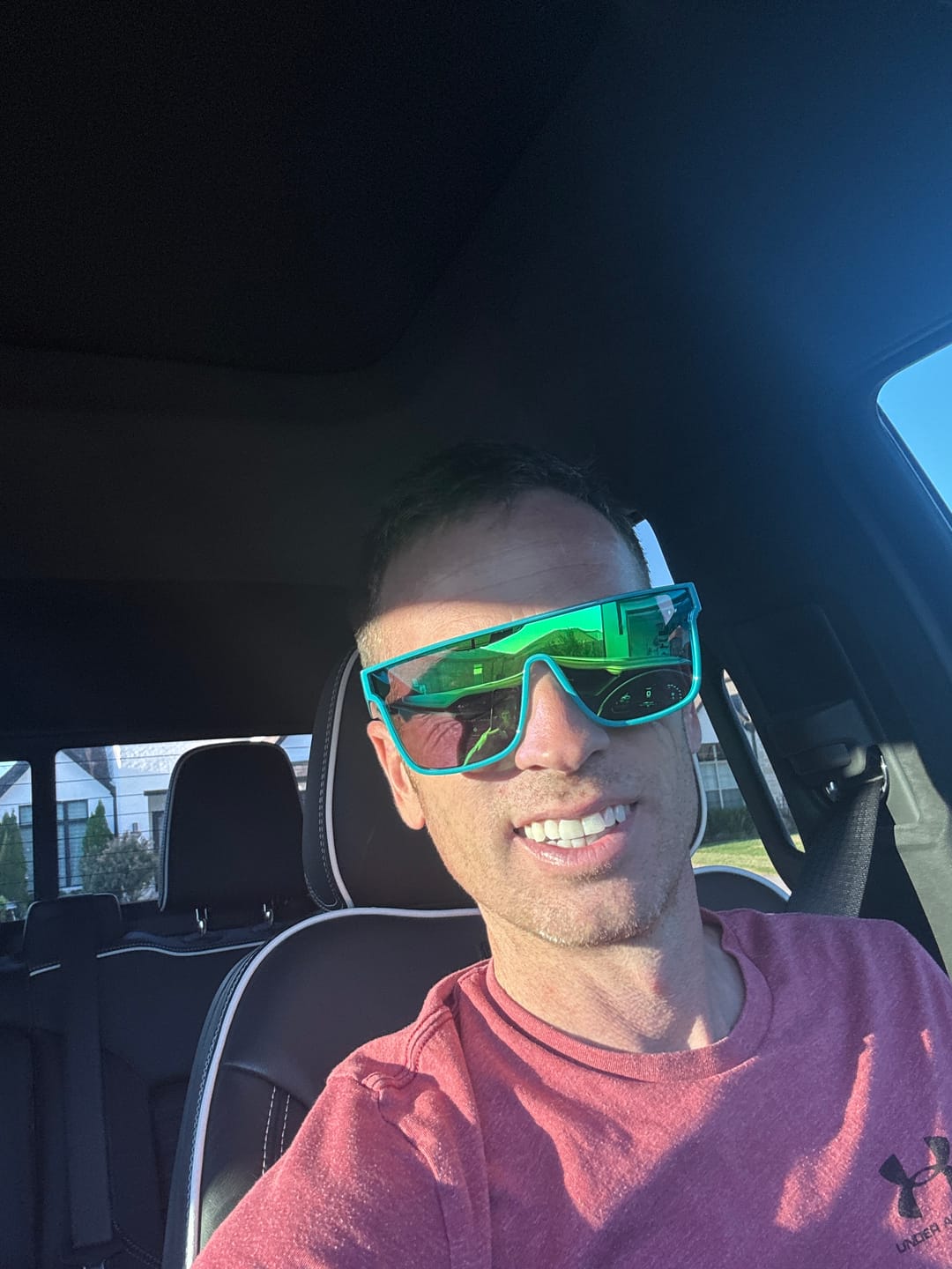 Customer photo review of 80Eighty® Polarized Bay Sunglasses