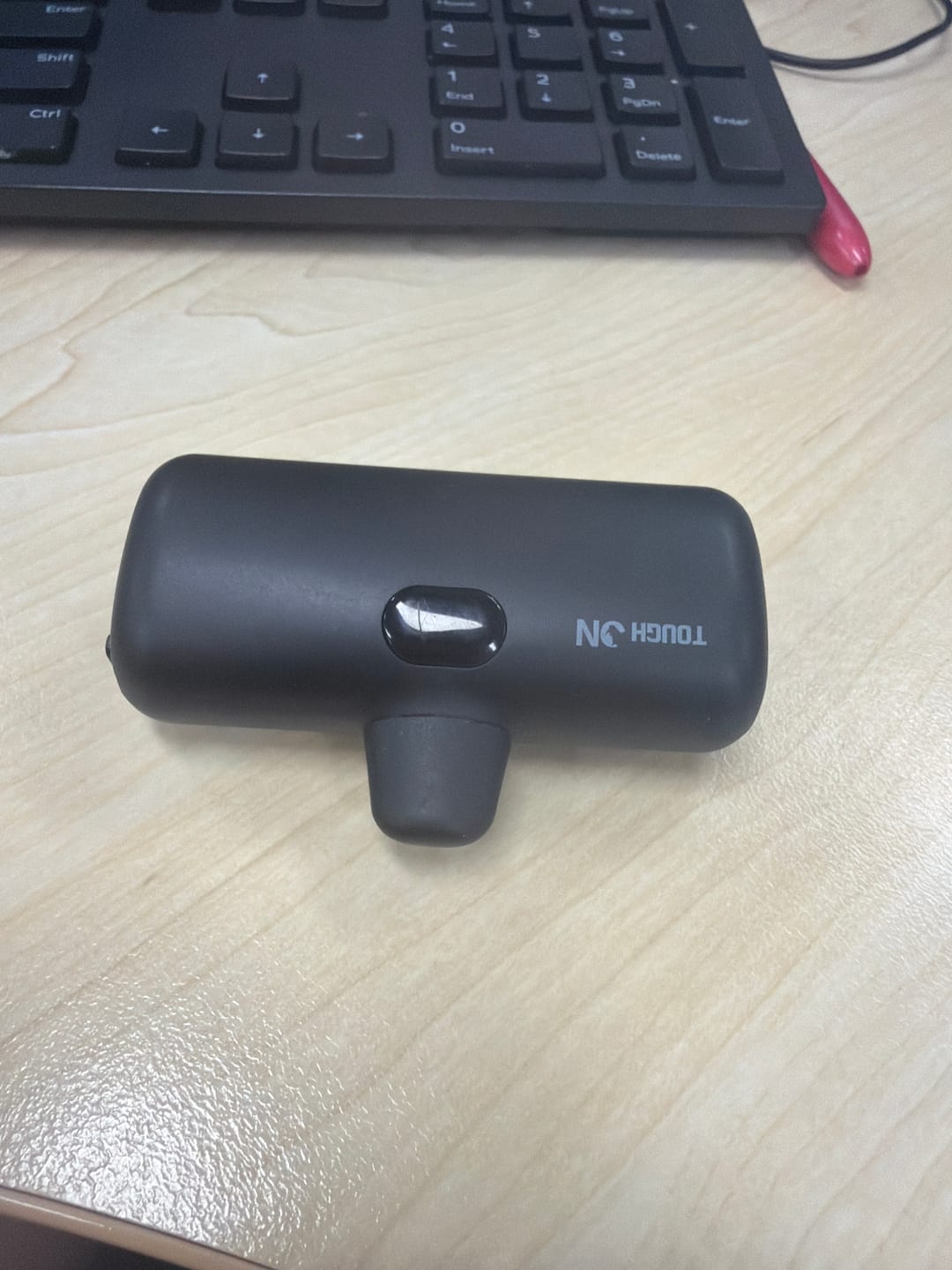 Customer photo review of Tough On Mini Portable Charger 5000mAh Power Bank USB C for Samsung Android iPhone 17 / 16 / 15 Series