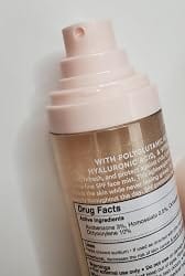 Customer photo review of SunVeil™ SPF50 Setting Mist