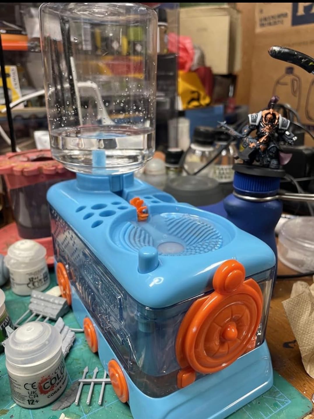Customer photo review of Automatic brush washer