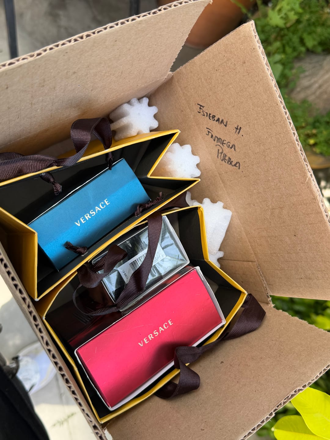 Customer photo review of VERSACE EROS 100 ML
