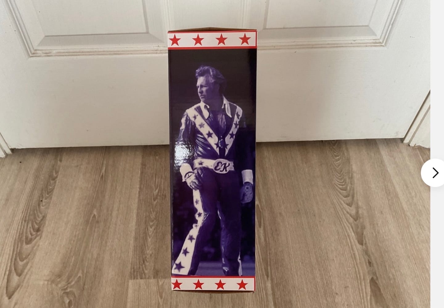 Customer photo review of Wembley 50th Anniversary Evel Knievel Stunt Cycle Set – Limited Gold Edition