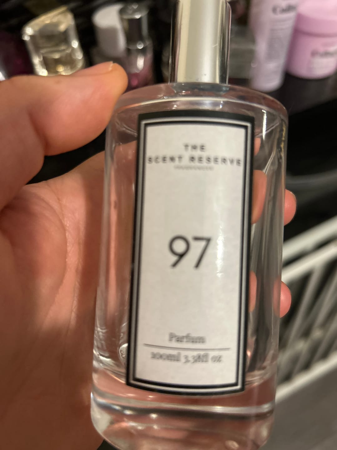 Customer photo review of 3 x 100ml Perfume Bottles