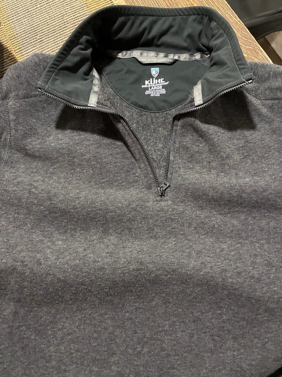 Customer photo review of Revel 1/4 Zip