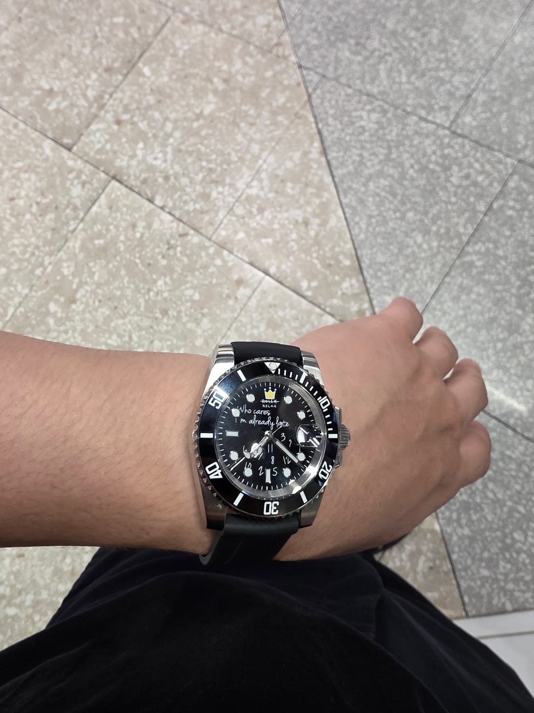 Customer photo review of HYDROCORE FLUORO WATCH