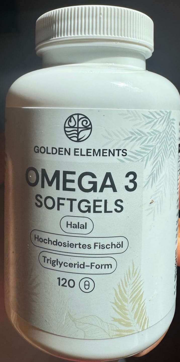 Customer photo review of Omega 3 Halal Triglyceride - Softgels