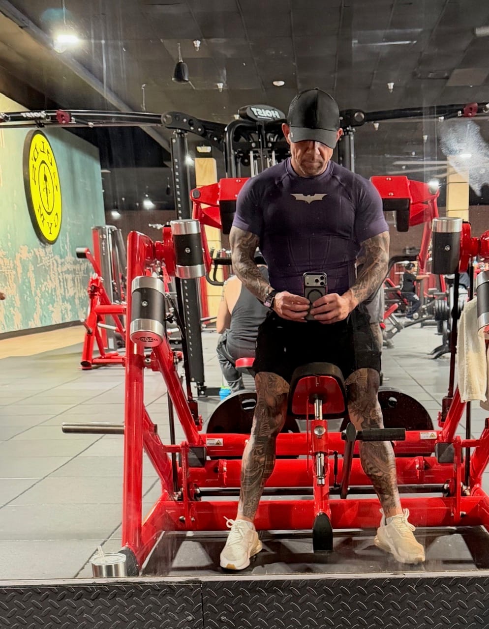 Customer photo review of 4259 - Batman Compression Tees - Purple Limited Edition - APP ONLY