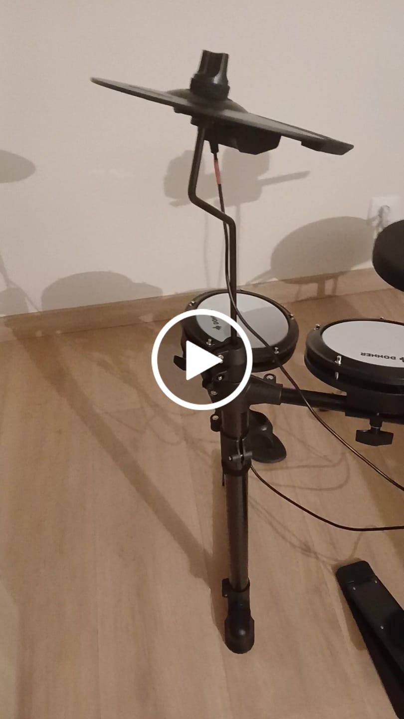 Customer video review of Donner DED-80  La batería electrónica perfecta para principiantes y niños