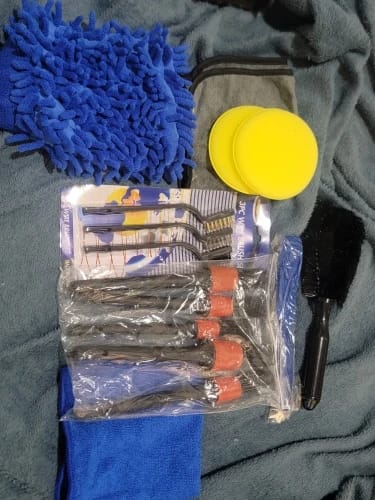 Customer photo review of Kit limpiador de coches profesional IntoDetail™