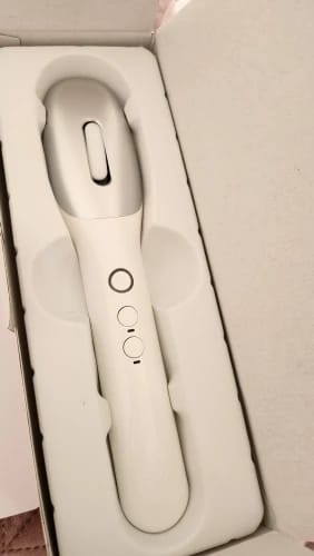 Customer photo review of Deluxe Electric Massage Comb with Oil Dispenser - Sonic Scalp Massager