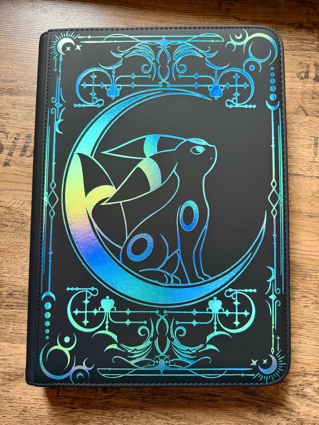 Customer photo review of Lunar Shadow Shiny 9-Pocket Trading Card Binder