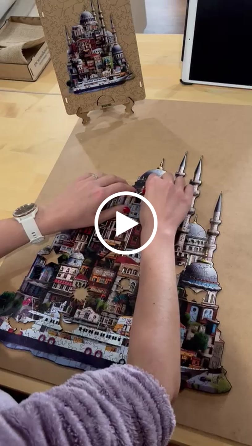 Customer video review of İstanbul360  - Ahşap Puzzle