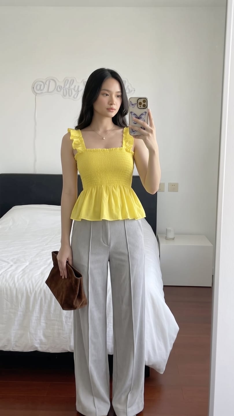 Customer photo review of Fileli Relaxed Pantolon