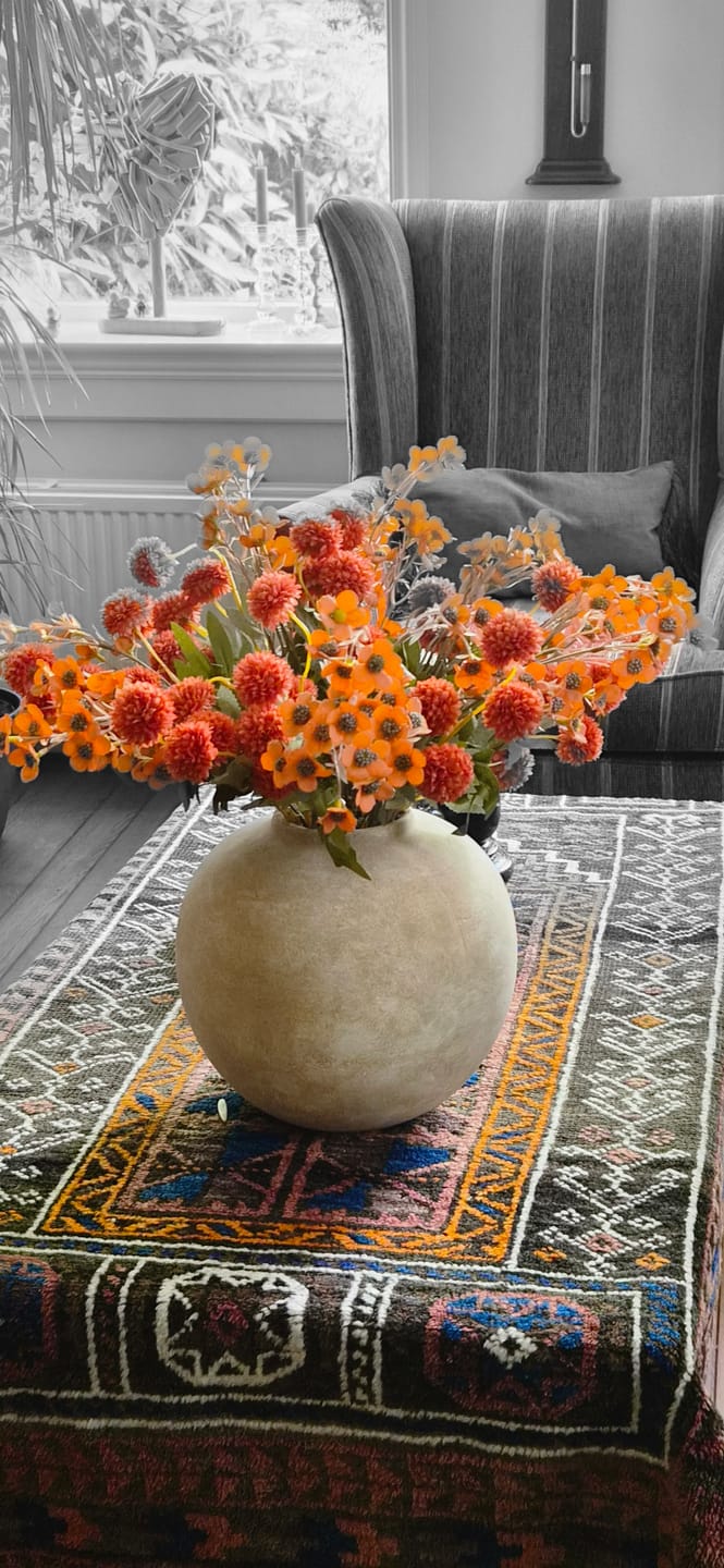 Customer photo review of Wax Arrangement - Terracotta