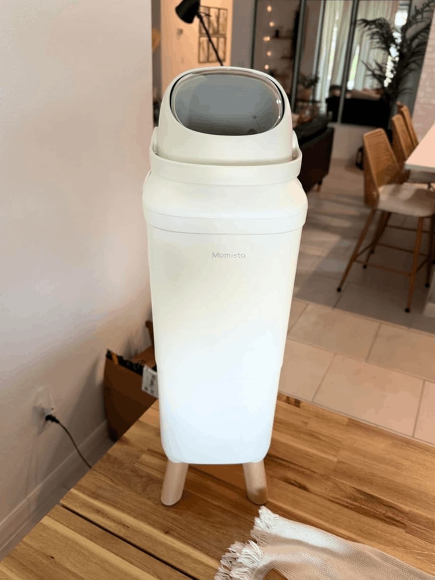 Customer photo review of PureBin – Windeleimer mit Geruchsverschluss