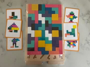 Customer photo review of Tétris en Bois Montessori – Le jeu malin qui développe l’esprit des enfants
