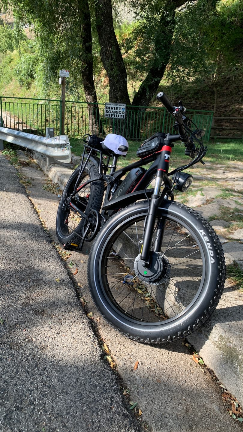 Customer photo review of Cycling Pack(Free gifts with E-bike purchase,includes mudguards,rear rack,and phone holder bag)