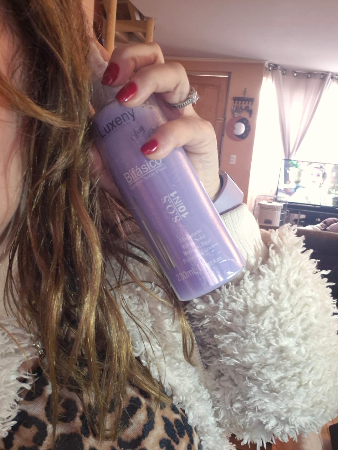 Customer photo review of Spray Bifásico 10 en 1 230 ml
